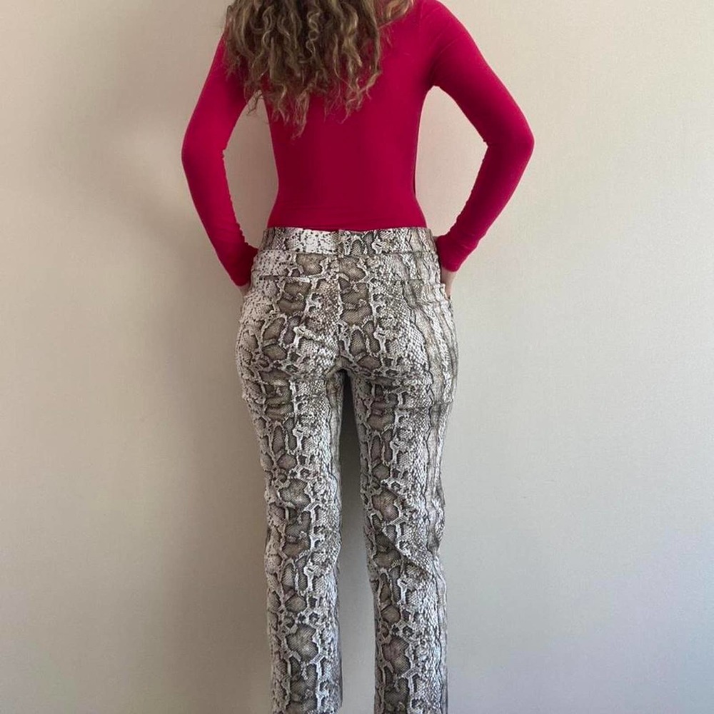 Neutral snakeprint work pants snakeskin - Picture 3 of 4